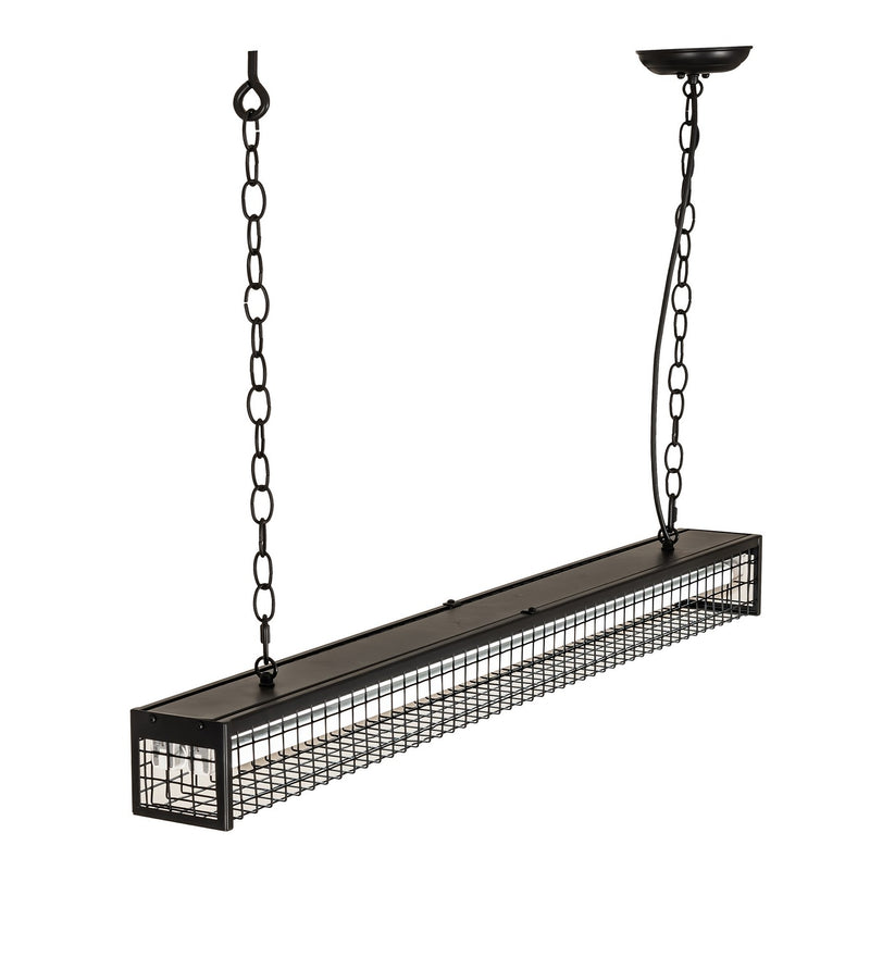 Meyda Tiffany 241946 LED Pendant, Flat Black