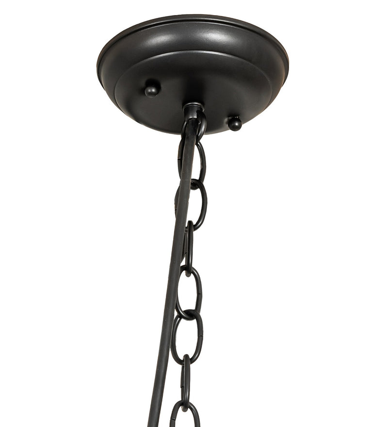 Meyda Tiffany 241946 LED Pendant, Flat Black