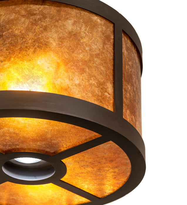 Meyda Tiffany 246131 Three Light Pendant, Oil Rubbed Bronze