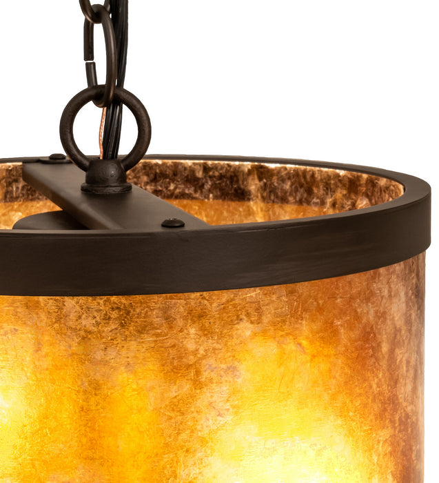 Meyda Tiffany 246131 Three Light Pendant, Oil Rubbed Bronze