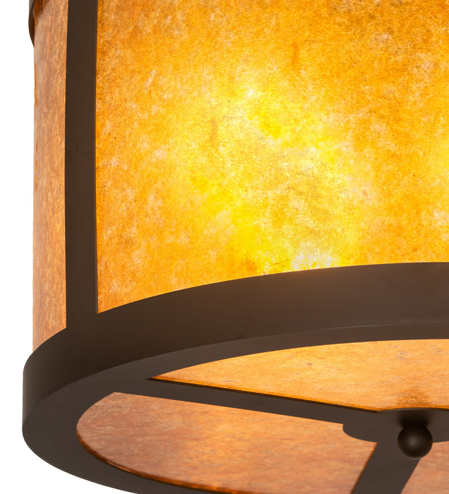 Meyda Tiffany 246132 Four Light Pendant, Oil Rubbed Bronze