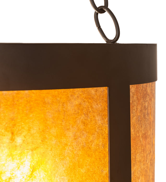 Meyda Tiffany 246132 Four Light Pendant, Oil Rubbed Bronze