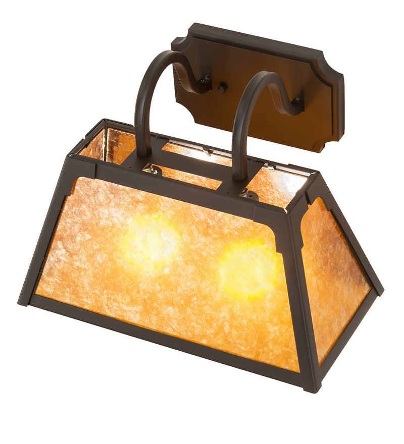 Meyda Tiffany 246986 One Light Wall Sconce, Oil Rubbed Bronze