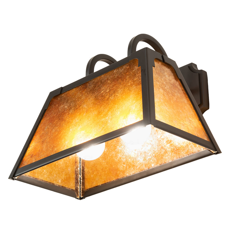 Meyda Tiffany 246986 One Light Wall Sconce, Oil Rubbed Bronze