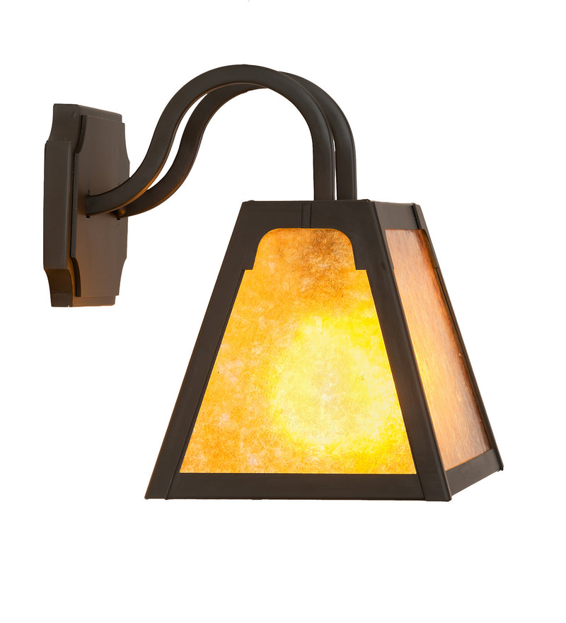 Meyda Tiffany 246986 One Light Wall Sconce, Oil Rubbed Bronze