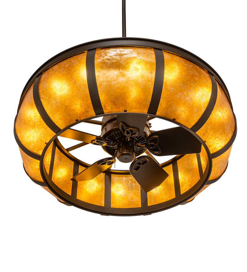 Meyda Tiffany 247222 16 Light Chandel-Air, Oil Rubbed Bronze