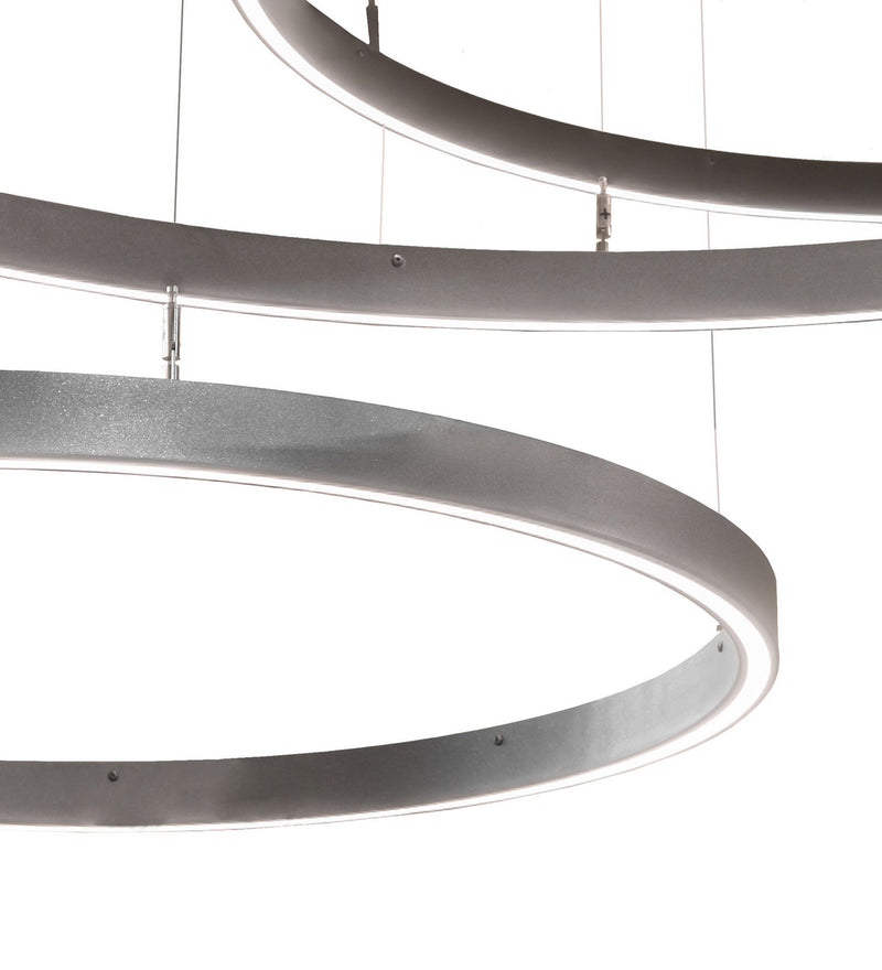 Meyda Tiffany 247245 LED Pendant, Pewter