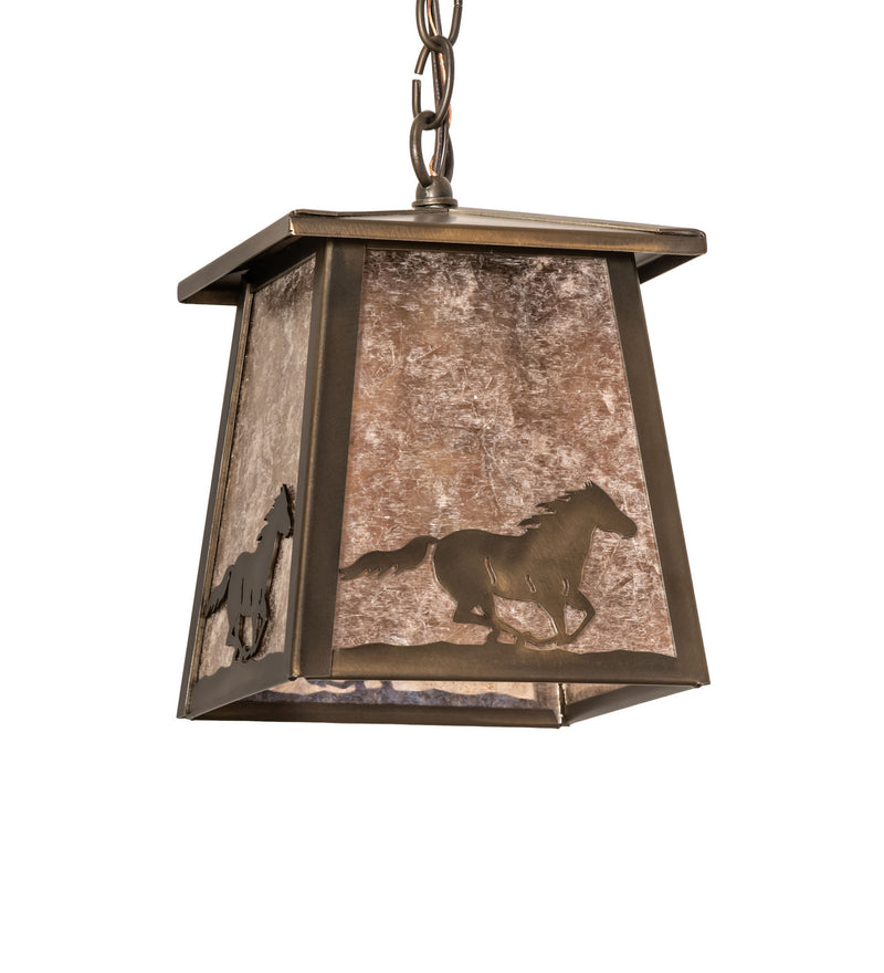 Meyda Tiffany 247428 One Light Pendant, Antique Copper