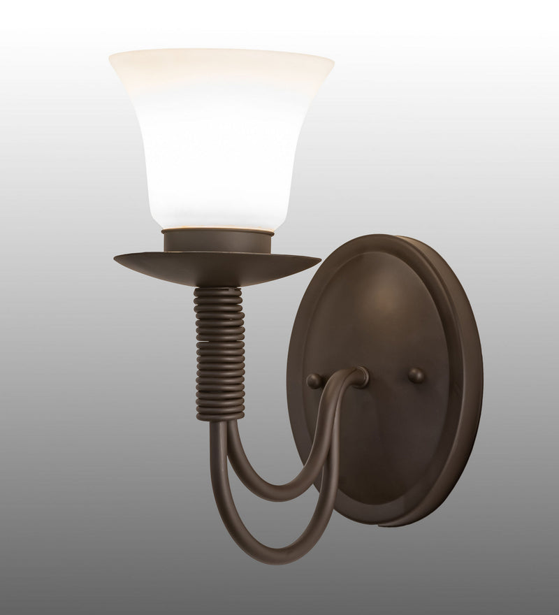 Meyda Tiffany 247523 One Light Wall Sconce, Oil Rubbed Bronze