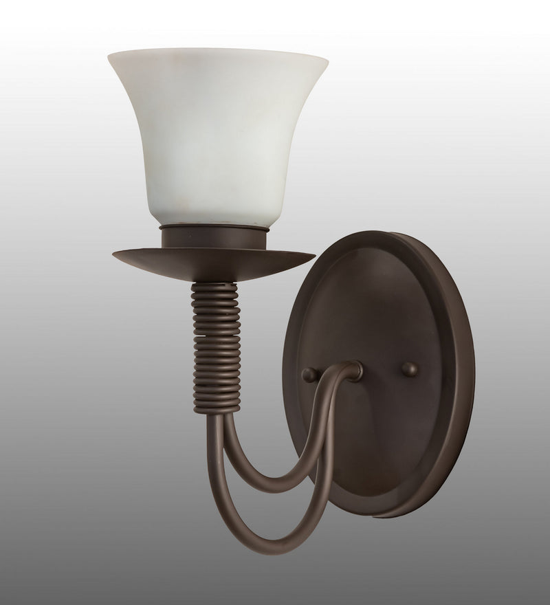 Meyda Tiffany 247523 One Light Wall Sconce, Oil Rubbed Bronze