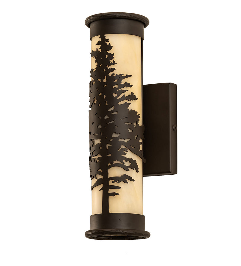 Meyda Tiffany 248320 Two Light Wall Sconce, Oil Rubbed Bronze