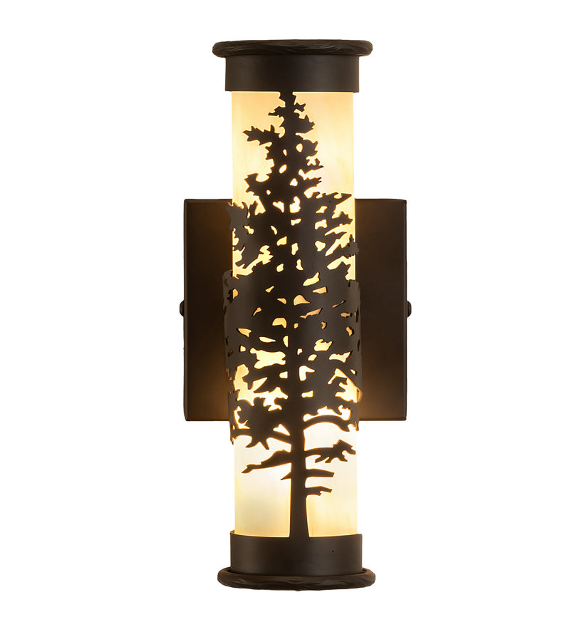 Meyda Tiffany 248320 Two Light Wall Sconce, Oil Rubbed Bronze