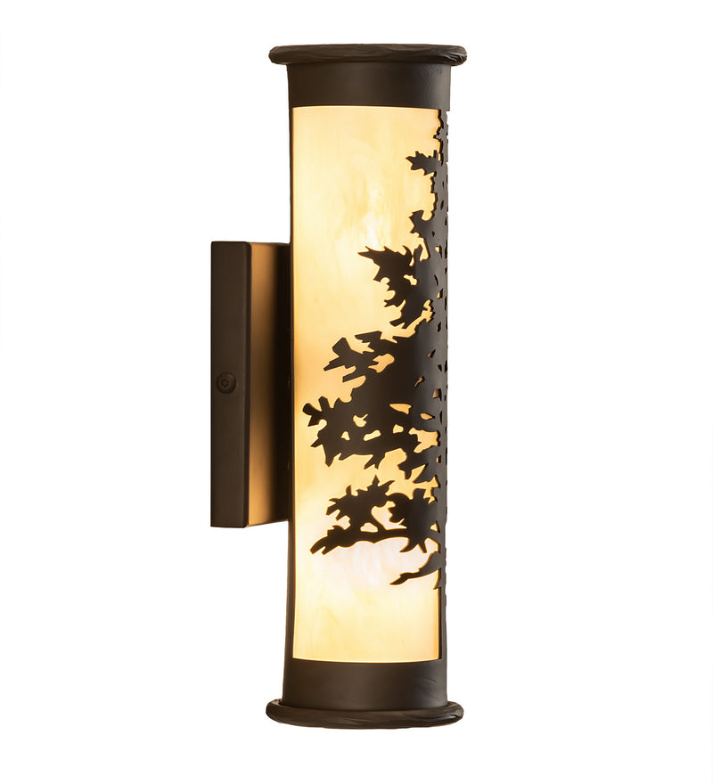 Meyda Tiffany 248320 Two Light Wall Sconce, Oil Rubbed Bronze