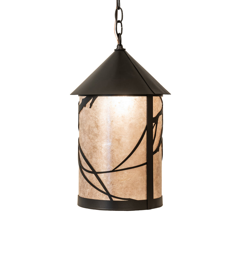 Meyda Tiffany 249973 One Light Pendant, Textured Black