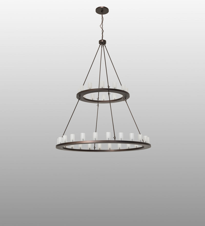 Meyda Tiffany 250828 36 Light Chandelier, Mahogany Bronze