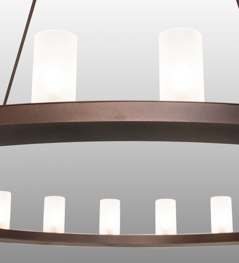 Meyda Tiffany 250828 36 Light Chandelier, Mahogany Bronze