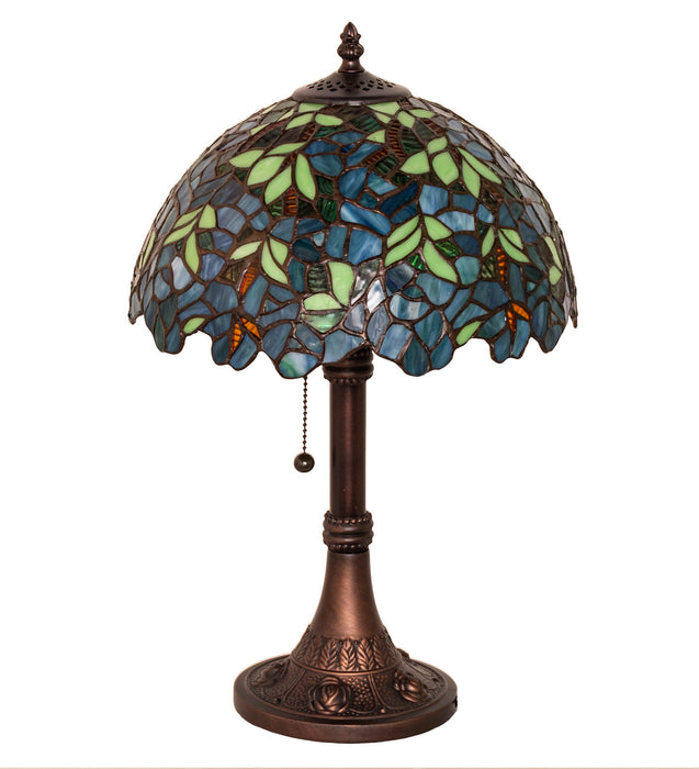 Meyda Tiffany 251088 17"Table Lamp, Mahogany Bronze
