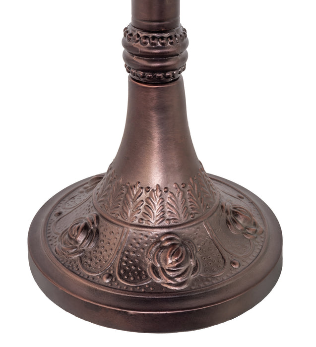Meyda Tiffany 251088 17"Table Lamp, Mahogany Bronze