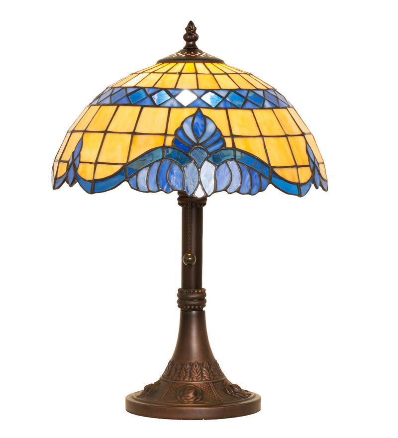 Meyda Tiffany 251094 One Light Accent Lamp, Mahogany Bronze