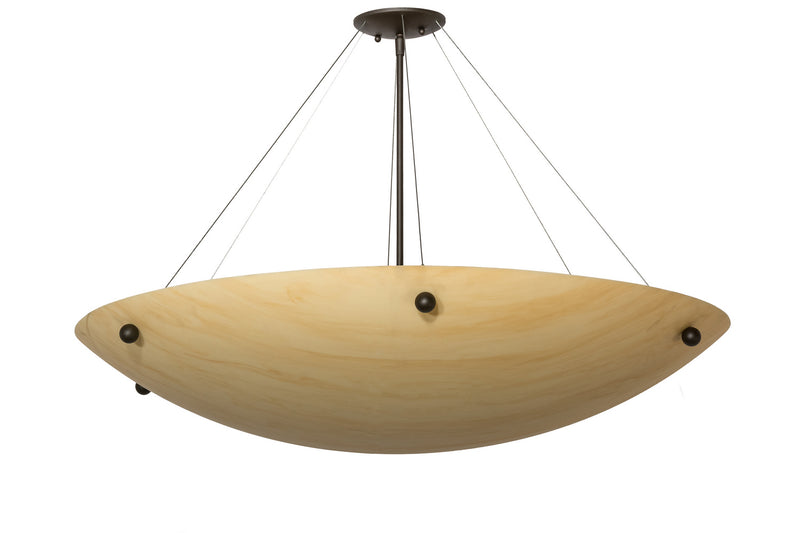 Meyda Tiffany 251226 Six Light Pendant, Oil Rubbed Bronze