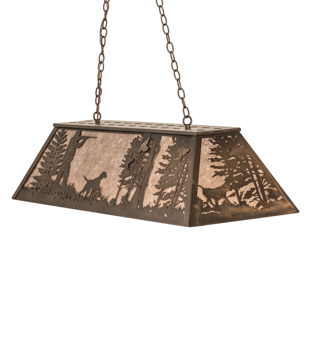Meyda Tiffany 70118 Six Light Pendant, Antique Copper