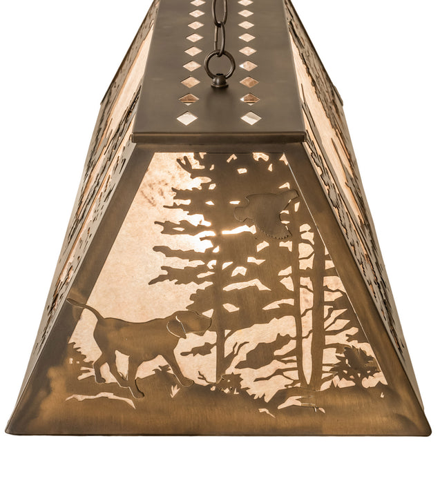 Meyda Tiffany 70118 Six Light Pendant, Antique Copper