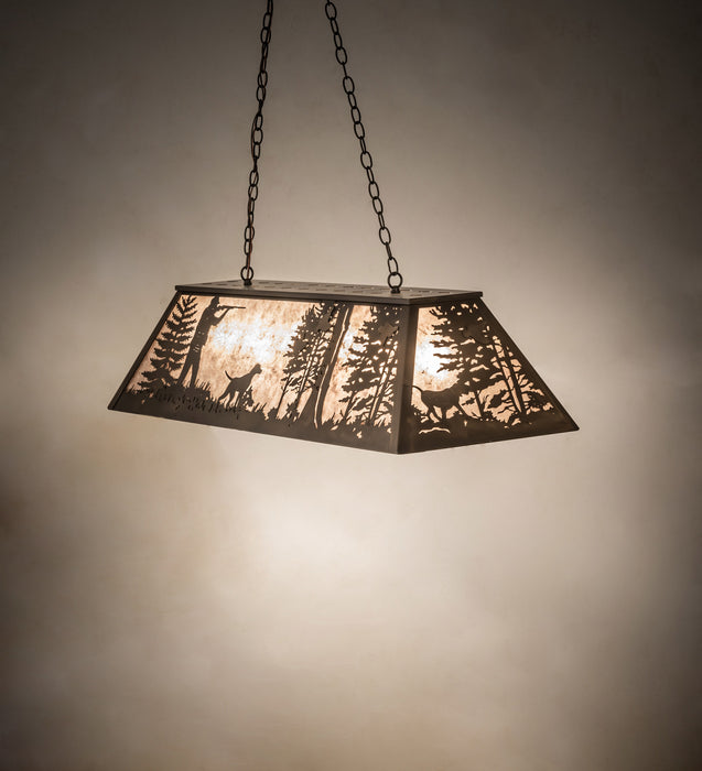 Meyda Tiffany 70118 Six Light Pendant, Antique Copper