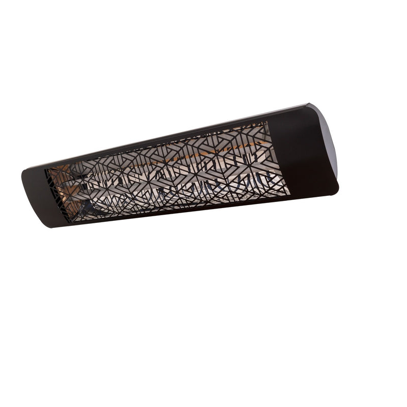 Eurofase EF40208B Dual Element Heater, Black