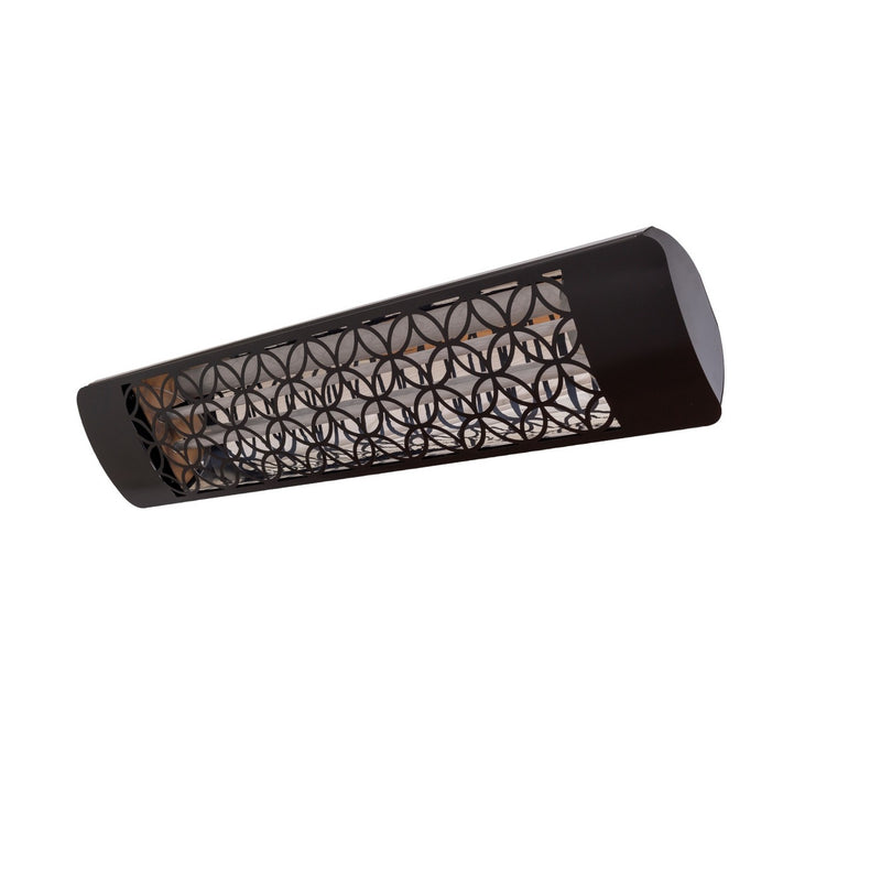 Eurofase EF40208B2 Dual Element Heater, Black