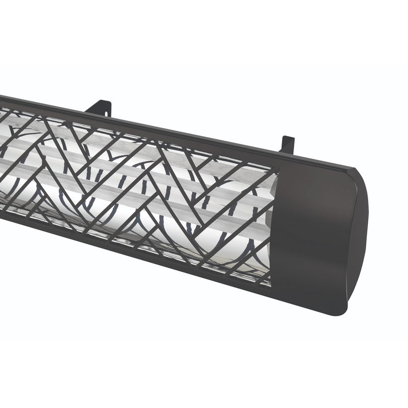 Eurofase EF40240B1 Dual Element Heater, Black
