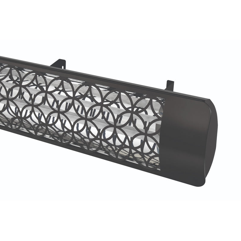 Eurofase EF40240B2 Dual Element Heater, Black