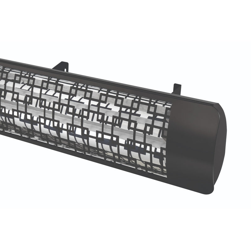 Eurofase EF40240B5 Dual Element Heater, Black