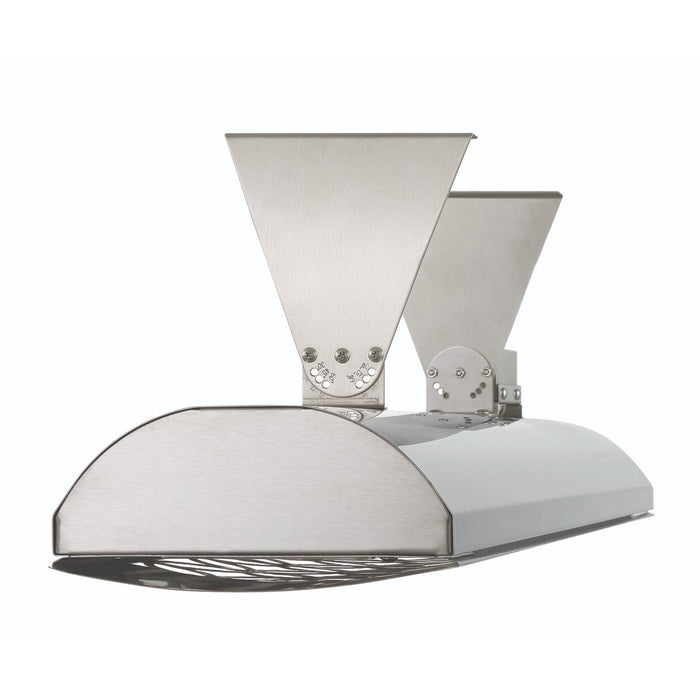 Eurofase EF40240S2 Dual Element Heater, Stainless Steel