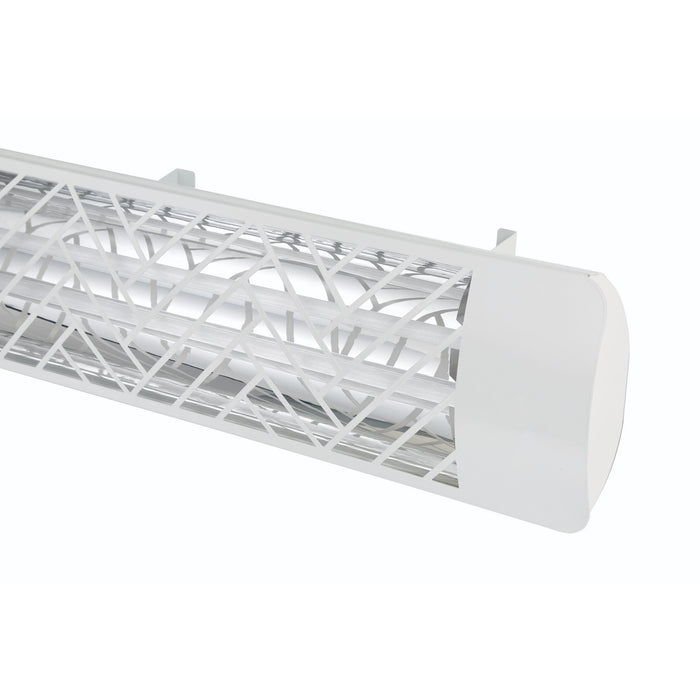 Eurofase EF40240W1 Dual Element Heater, White
