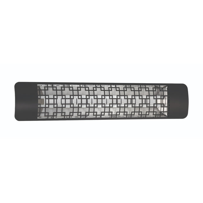 Eurofase EF50208B5 Dual Element Heater, Black