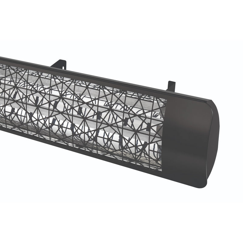 Eurofase EF50240B4 Dual Element Heater, Black