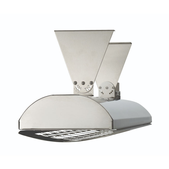 Eurofase EF50240S5 Dual Element Heater, Stainless Steel