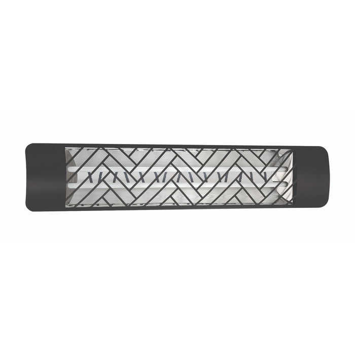 Eurofase EF50480B1 Dual Element Heater, Black