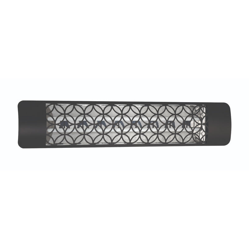 Eurofase EF50480B2 Dual Element Heater, Black
