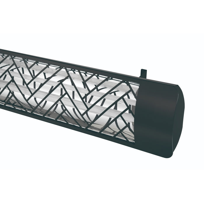 Eurofase EF60240B1 Dual Element Heater, Black