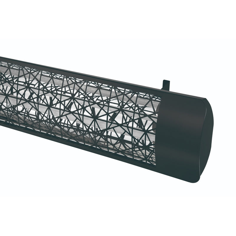 Eurofase EF60240B4 Dual Element Heater, Black