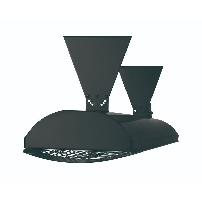 Eurofase EF60240B4 Dual Element Heater, Black
