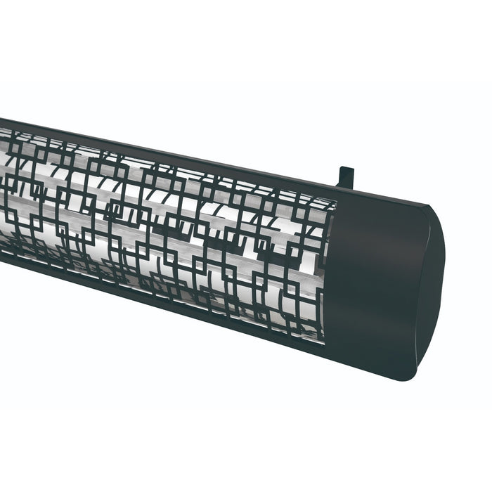 Eurofase EF60240B5 Dual Element Heater, Black