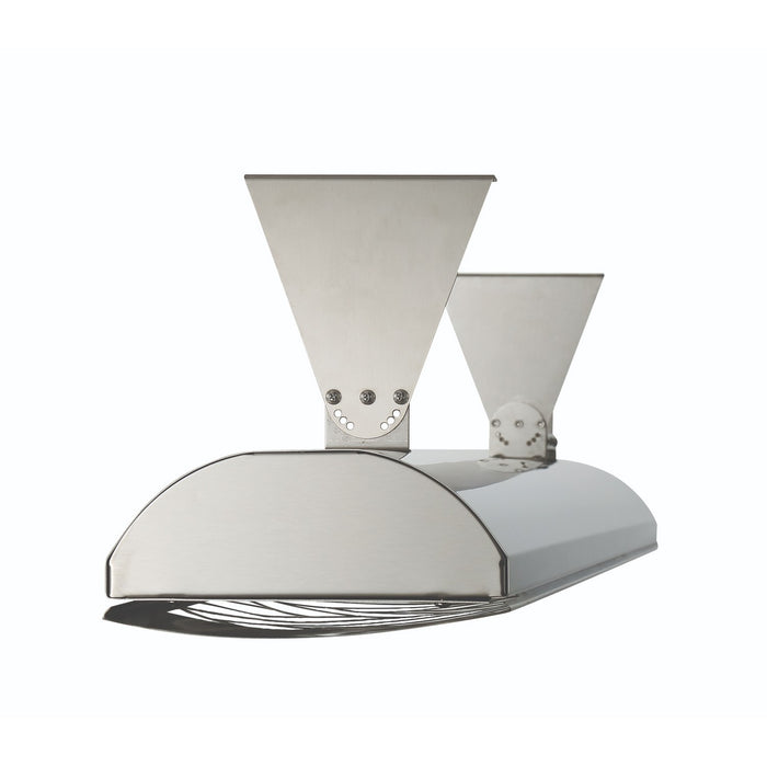 Eurofase EF60240S1 Dual Element Heater, Stainless Steel