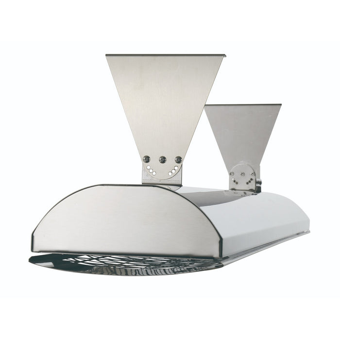 Eurofase EF60240S4 Dual Element Heater, Stainless Steel