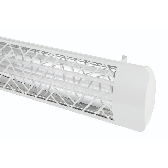 Eurofase EF60240W1 Dual Element Heater, White