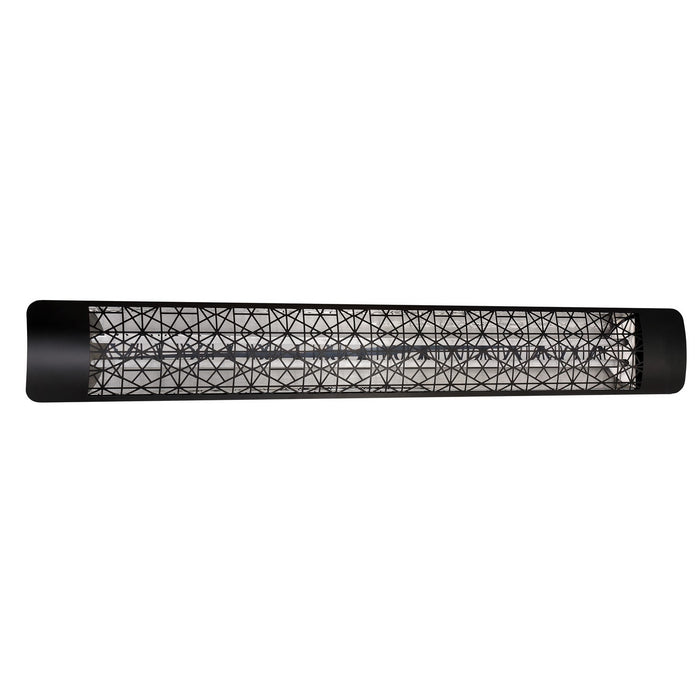 Eurofase EF60277B4 Dual Element Heater, Black