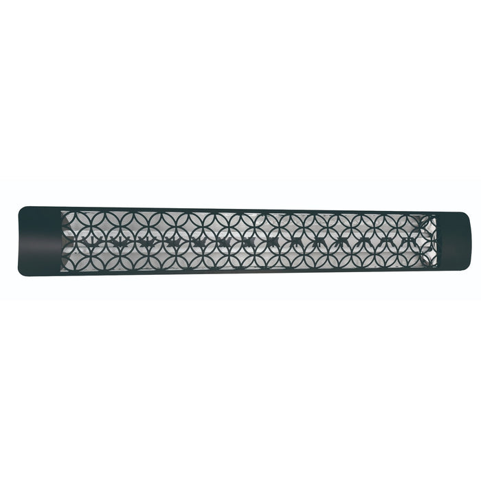 Eurofase EF60480B2 Dual Element Heater, Black