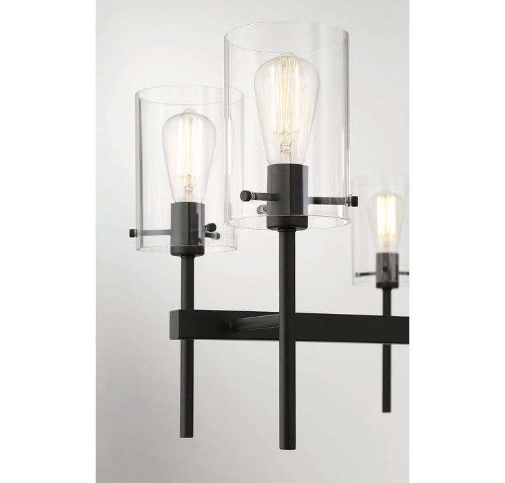 Savoy House 1-1800-16-89 16 Light Chandelier, Matte Black