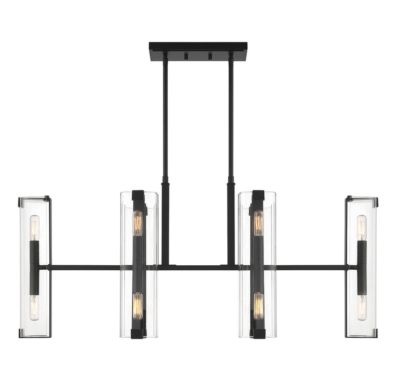 Savoy House 1-9773-12-89 12 Light Chandelier, Matte Black